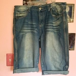 Rue21 Black jean shorts